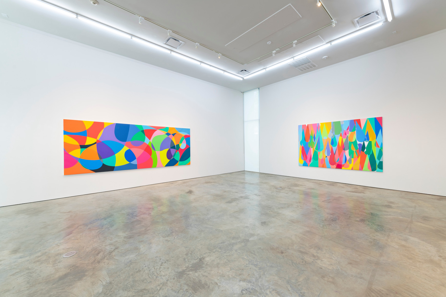Graciela Hasper: Here Comes the Sun.&nbsp;installation at Sicardi | Ayers | Bacino. Photo by Anthony Rathbun.