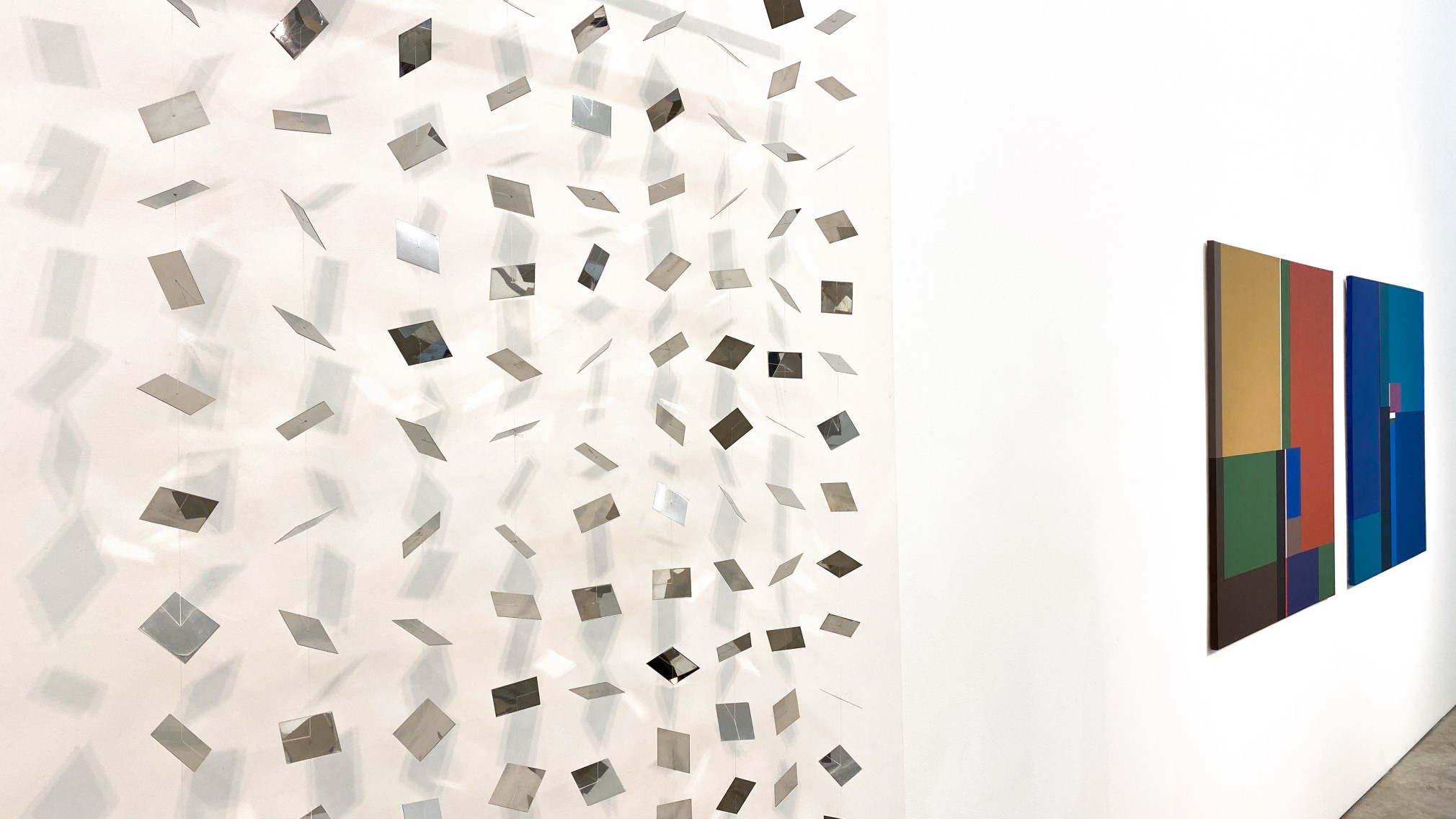 The Grid in Modern Latin American Art exhibition at Sicardi Ayers Bacino, 2020.