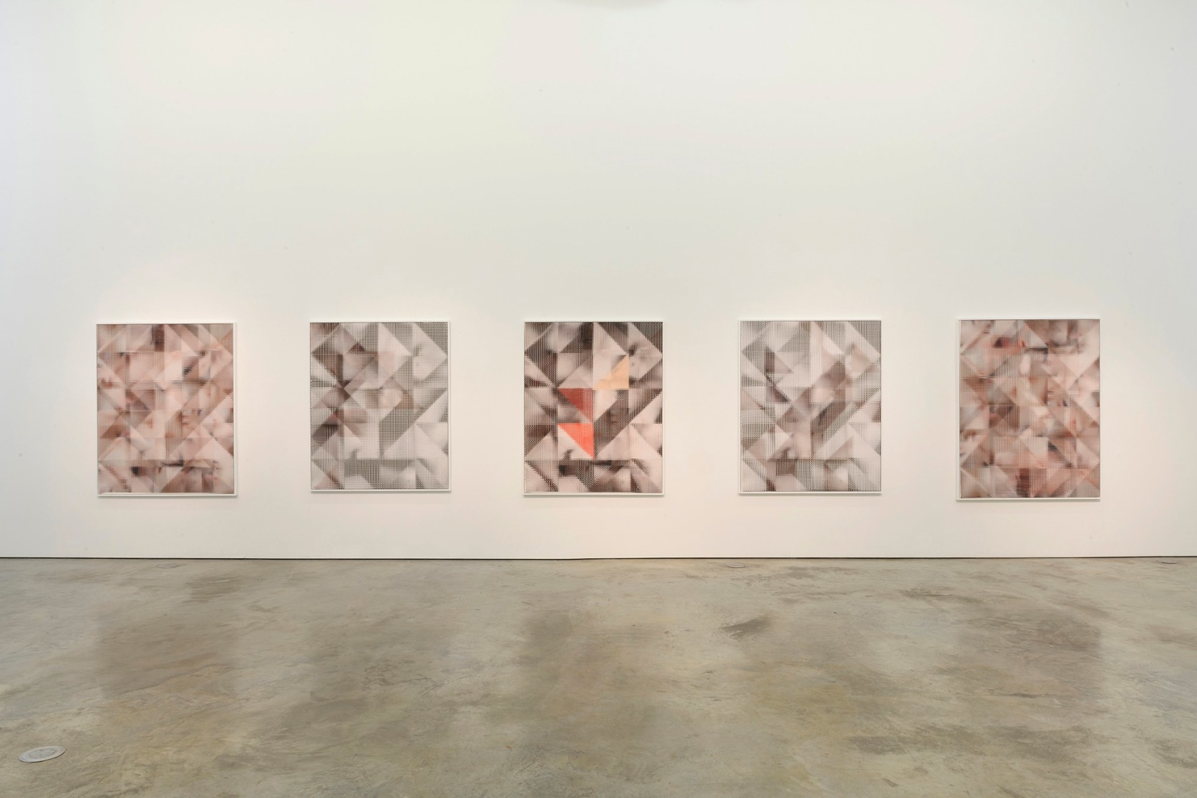 Installation view of John Sparagana: Splendid Isolation (Forces at Work), Sicardi | Ayers | Bacino, 2022.