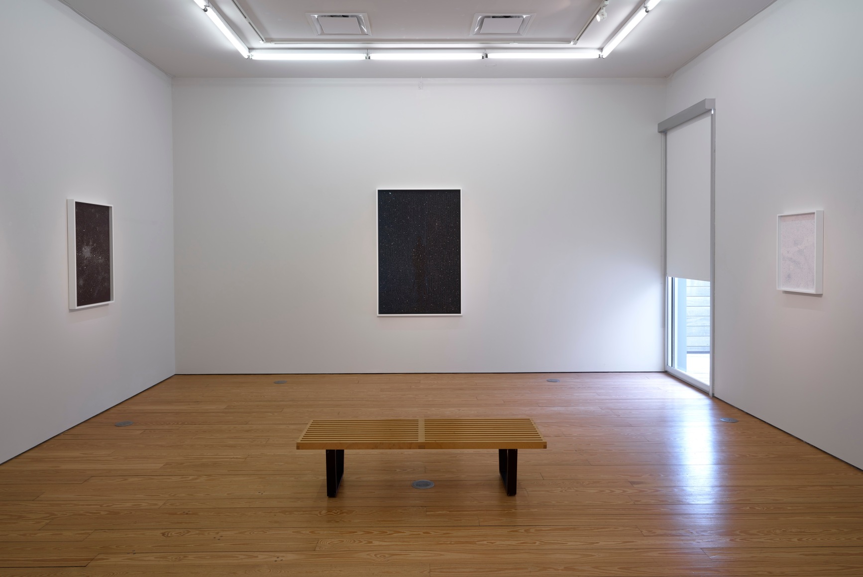 Installation view of Marco Maggi: No Visual Distancing Please at Sicardi | Ayers | Bacino, 2021.