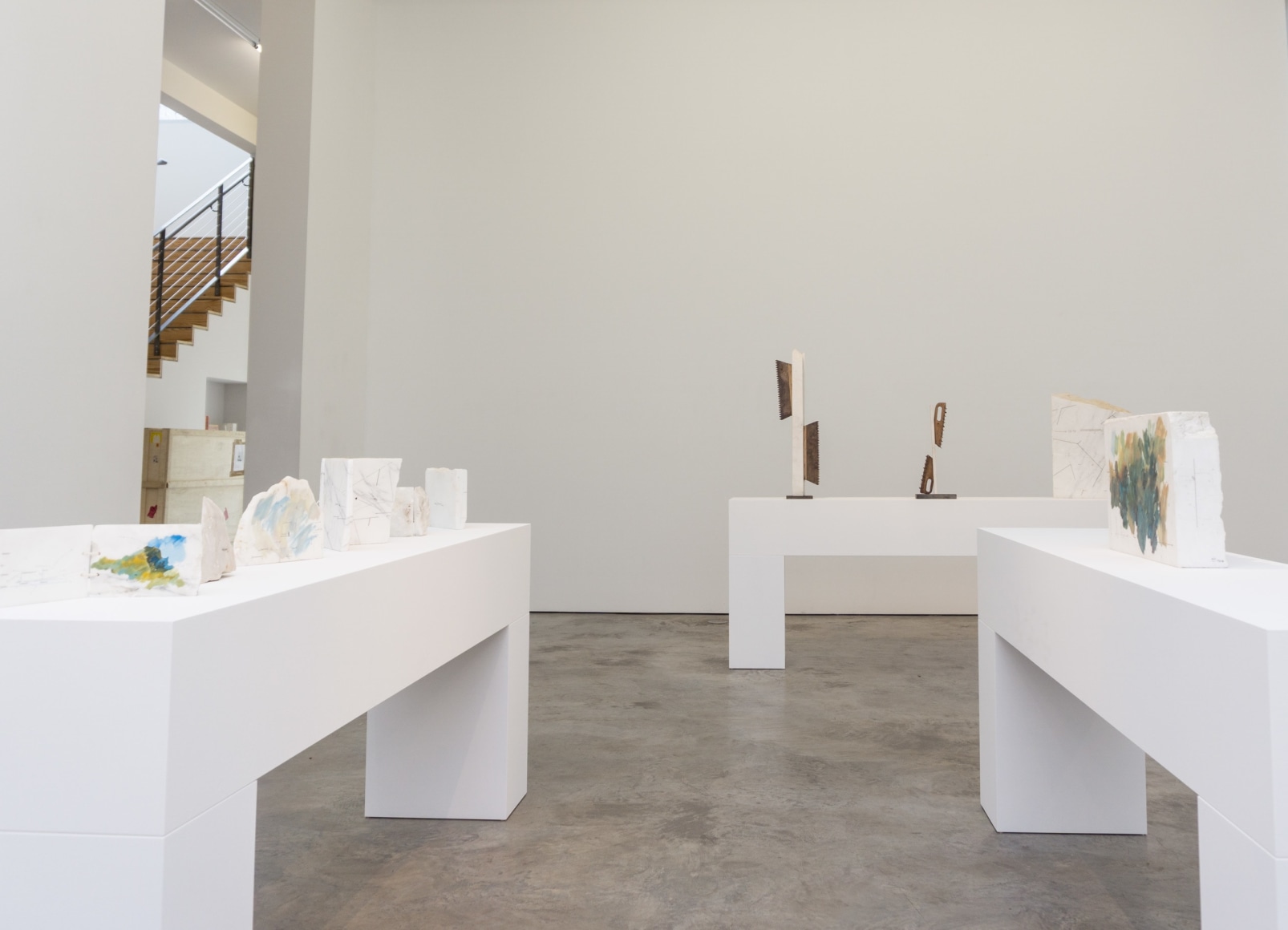 Marie Orensanz. Fragmentism: Drawing on Marble&nbsp;Exhibition,&nbsp;Sicardi | Ayers | Bacino, 2019