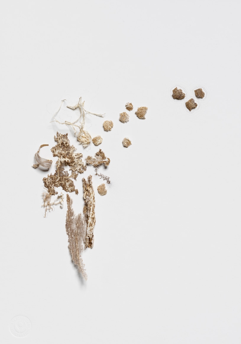 Gustavo Díaz, A Brush with Uncertainty #9, 2019, Cut out paper & pencil, 16 ¾ x 12 ⅞ x 2 ½ in.