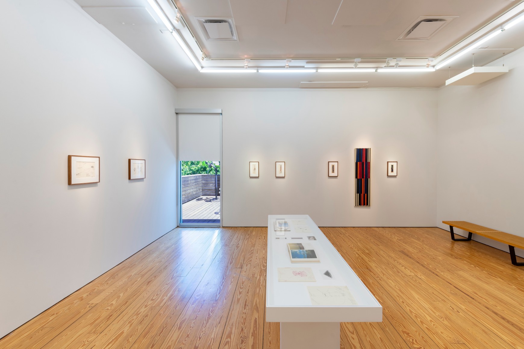 Alejandro Otero, Drawings for Sculptures: The Dimension of Flight, Installation at Sicardi | Ayers | Bacino, 2024. Photo by Anthony Rathbun.