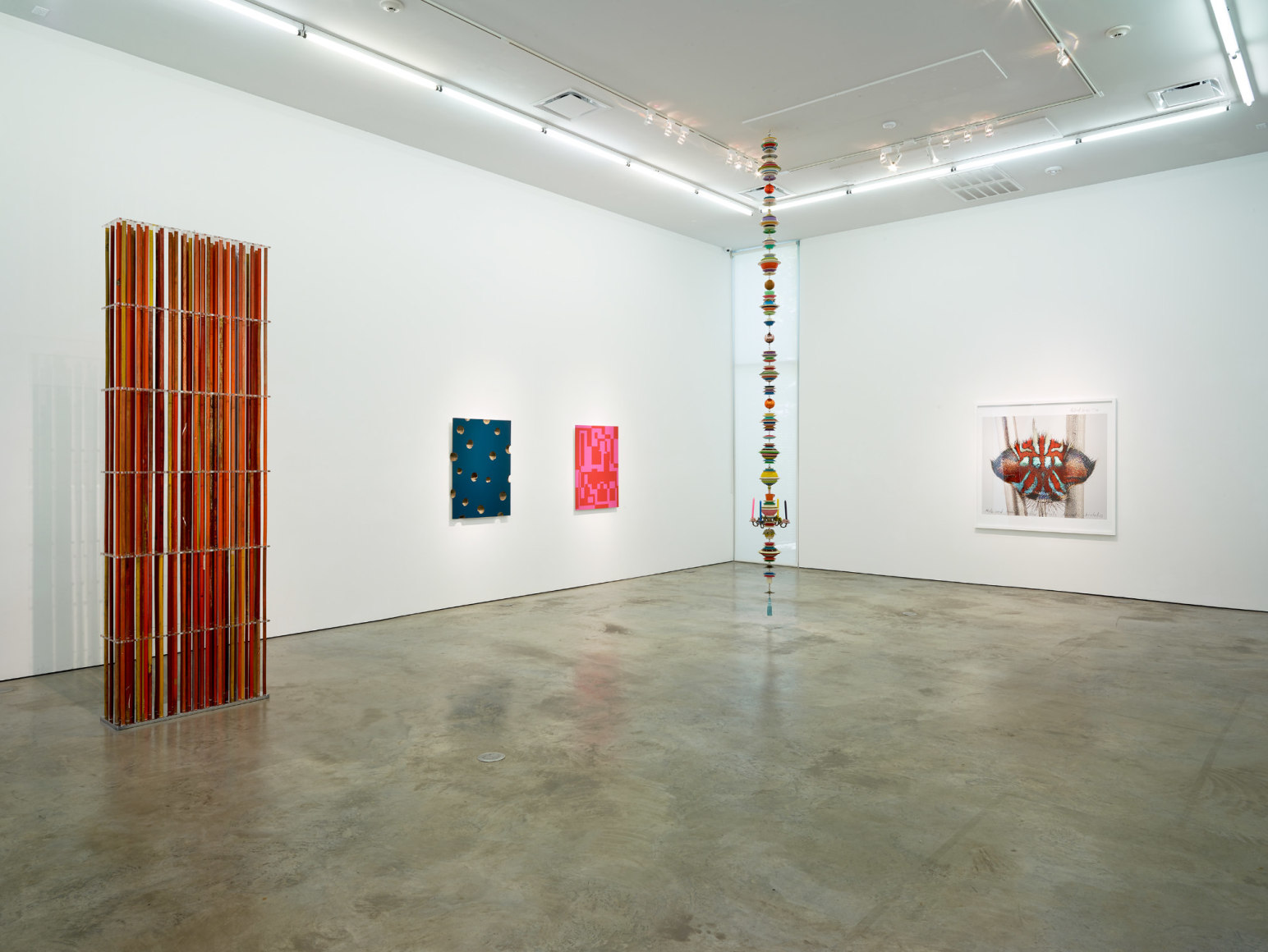Installation view of Summer Contemporaries at Sicardi | Ayers | Bacino, 2022.