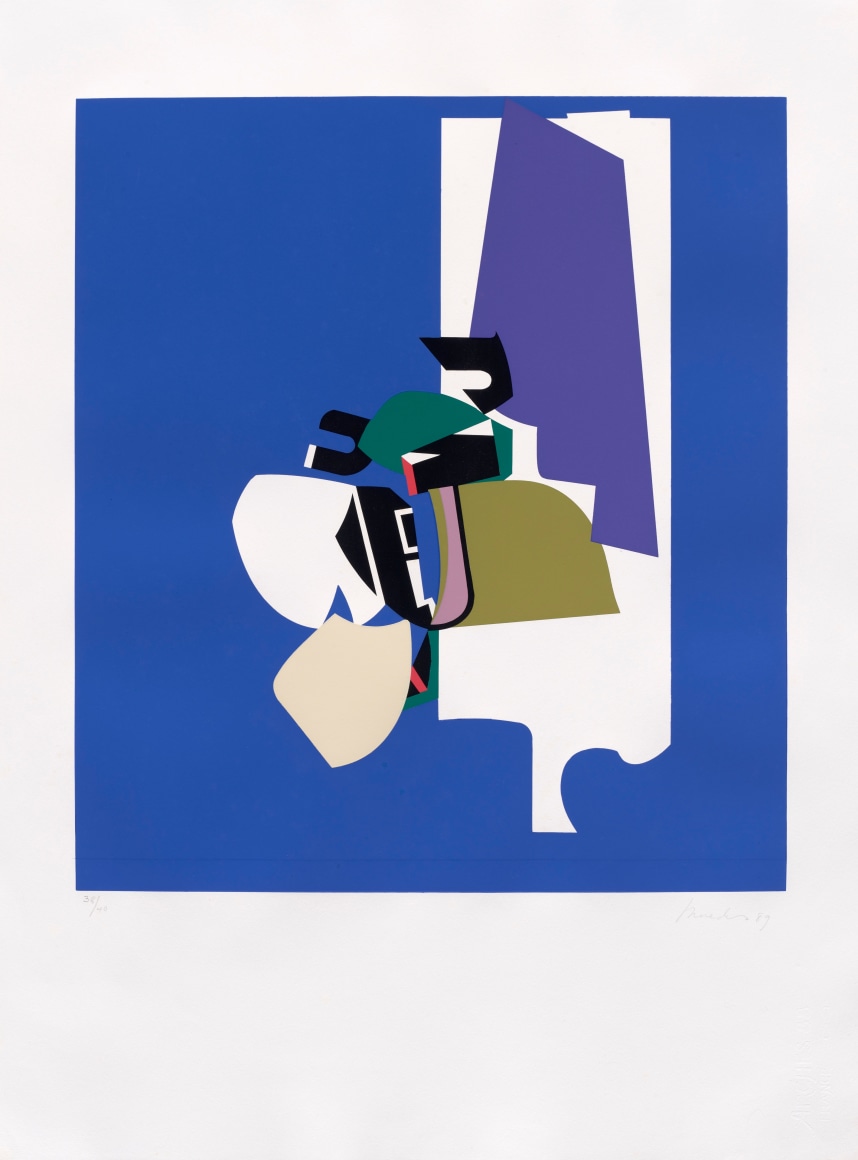 Mercedes Pardo, Viva Diana, Edition of 40, 1989.&nbsp;Serigraph on paper, 30 1/16 x 22 1/2 in. (76.5 x 57.3 cm.)