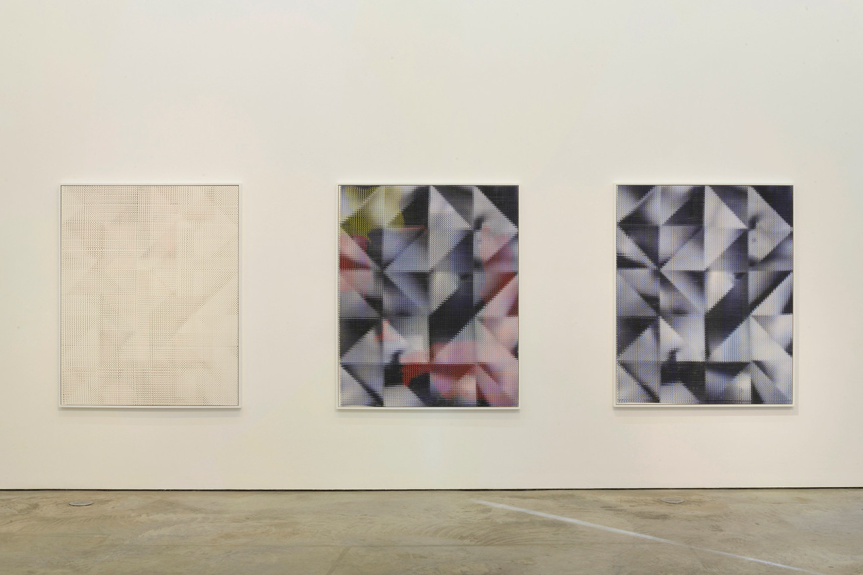 Installation view of John Sparagana: Splendid Isolation (Forces at Work), Sicardi | Ayers | Bacino, 2022.