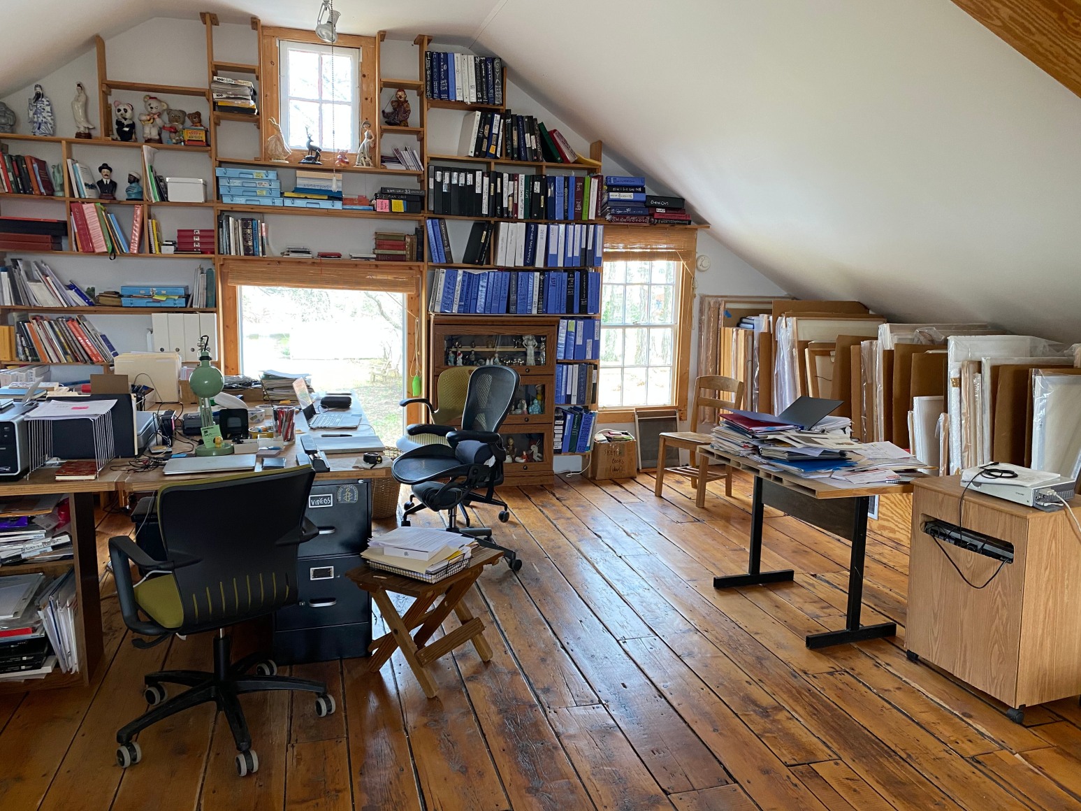 Liliana Porter Studio in Rhinebeck, 2020.