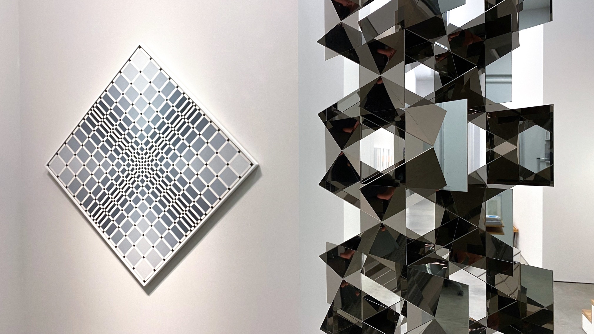 The Grid in Modern Latin American Art exhibition at Sicardi Ayers Bacino, 2020.