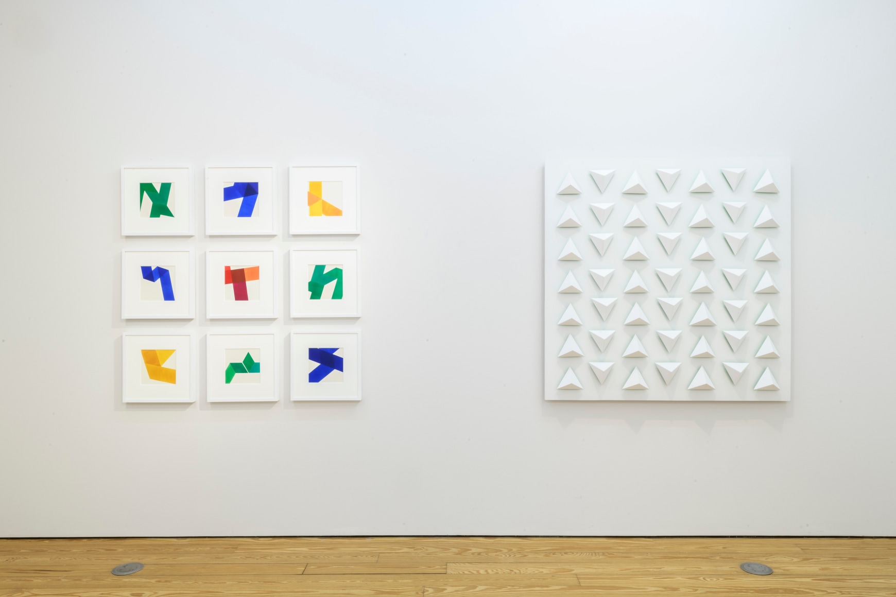 Manuel Espinosa and Luis Tomasello, installation view, 2022.