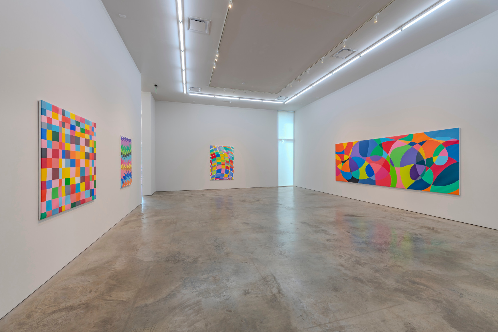 Graciela Hasper: Here Comes the Sun.&nbsp;installation at Sicardi | Ayers | Bacino. Photo by Anthony Rathbun.