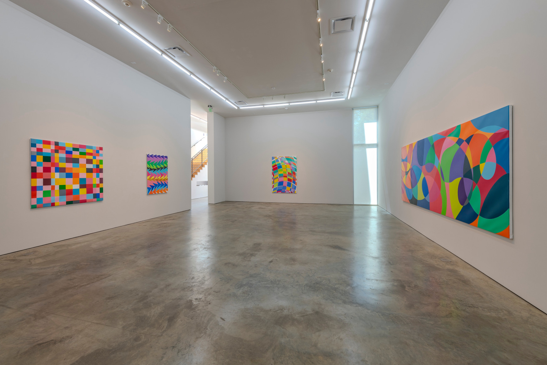 Graciela Hasper: Here Comes the Sun.&nbsp;installation at Sicardi | Ayers | Bacino. Photo by Anthony Rathbun.