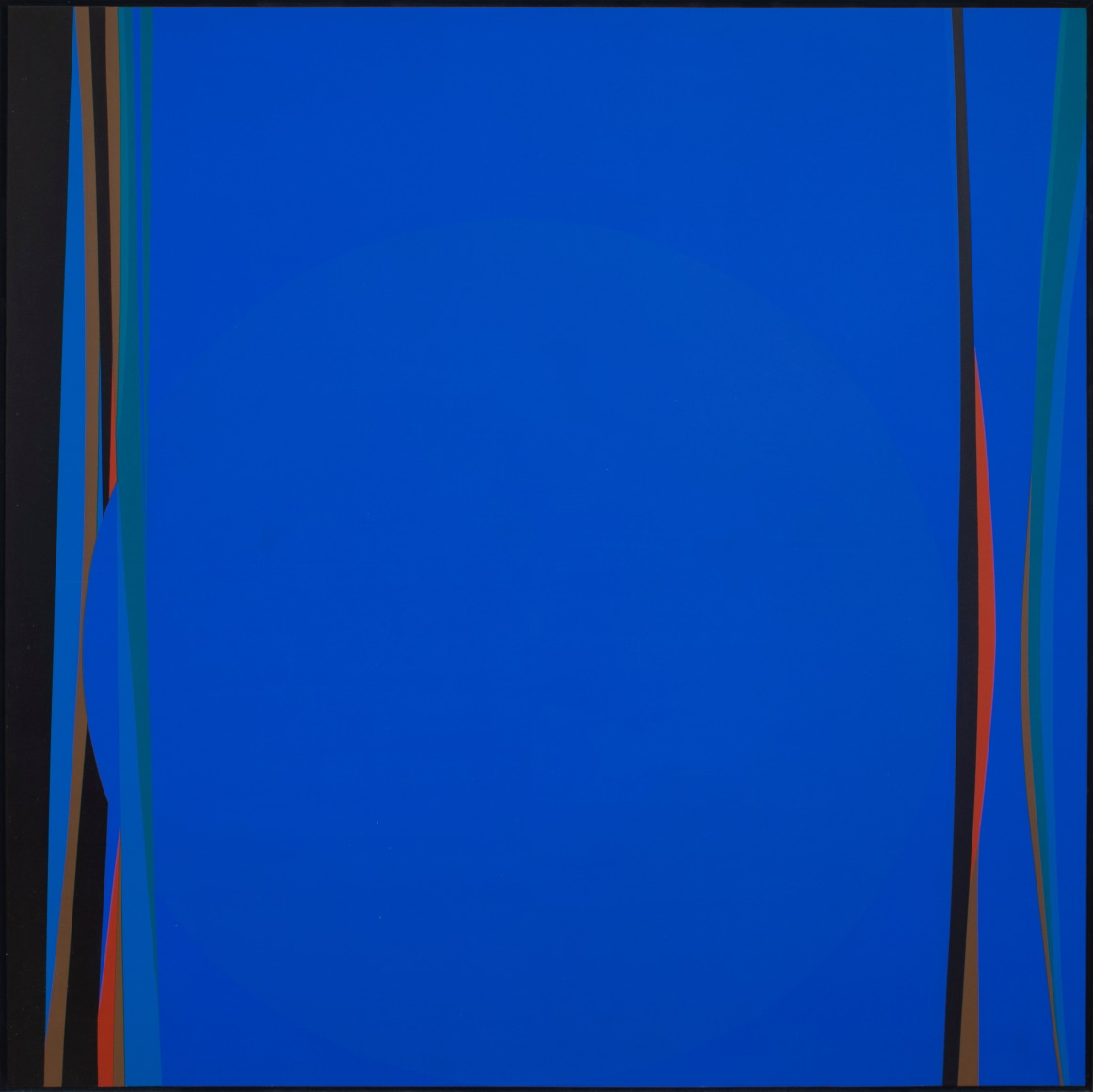 Mercedes Pardo Ponte, Luna azul [Blue Moon], 1991. Acrylic on canvas, 67 11/16 x 67 11/16 in. (172 x 172 cm.)