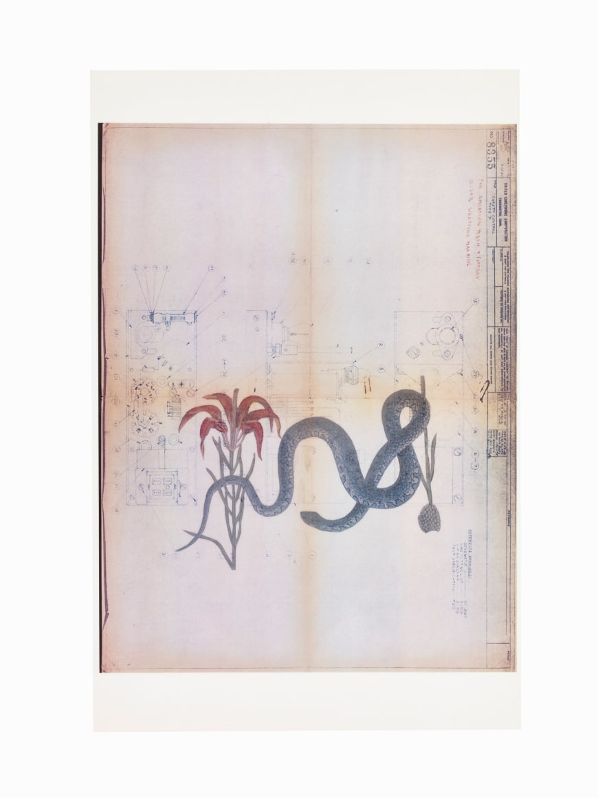 Melanie Smith, Collage 29, 2014. Collage, 17 x 11 in. (43.2 x 27.9 cm.)