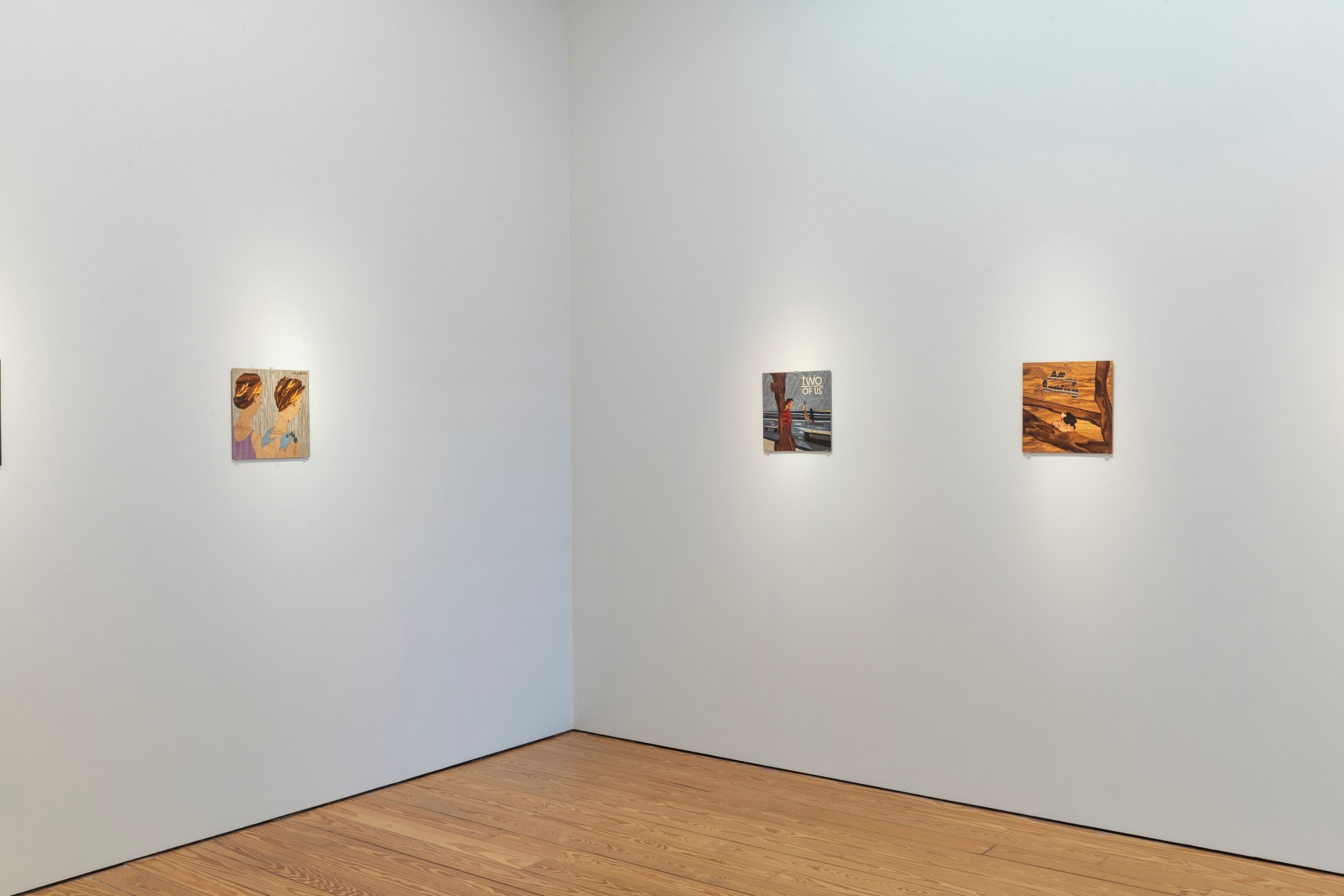 Sebasti&aacute;n Gord&iacute;n: Two of Us, Installation at Sicardi | Ayers | Bacino. Photo by Anthony Rathbun.