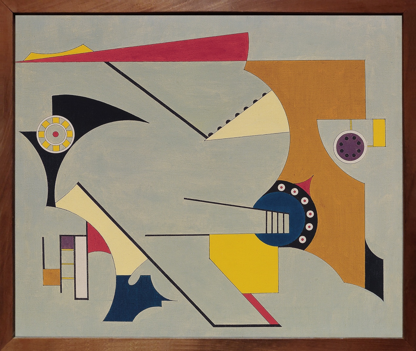 Elsa Gramcko, Sin t&iacute;tulo [Untitled], 1954 circa, Oil on canvas, 17 3/4 x 21 5/8 in.