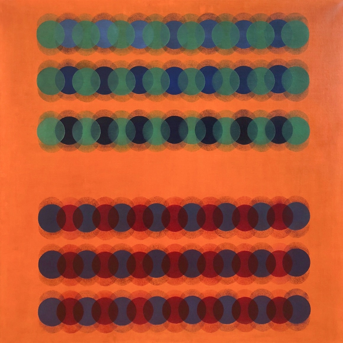 Manuel Espinosa, Almudena, 1966, Oil on canvas, 35 3/8 x 35 3/8 in. (90 x 90 cm.)
