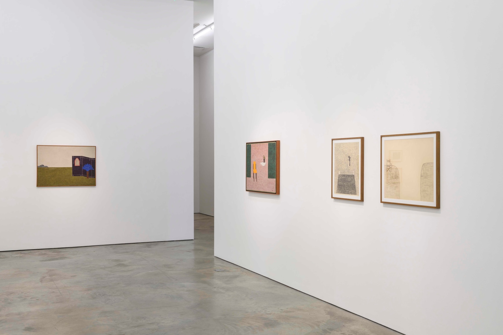 Alfredo Volpi &amp; Eleonore Koch, Installation view