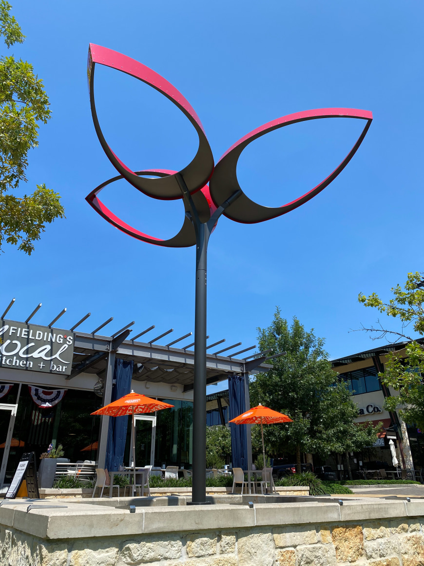 Pedro S. de Movell&aacute;n,&nbsp;Ibis, 2020. Creekside Park Village Green, The Woodlands, Texas.