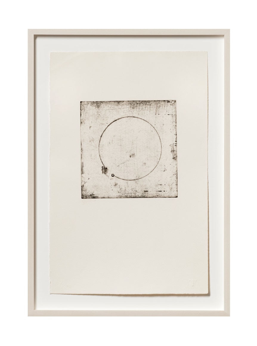 GEGO - Gertrud Goldschmidt, Untitled, 1988. Lithograph on paper, 19 &frac34; x 12 &frac34; in. (50 x 32.4 cm.)