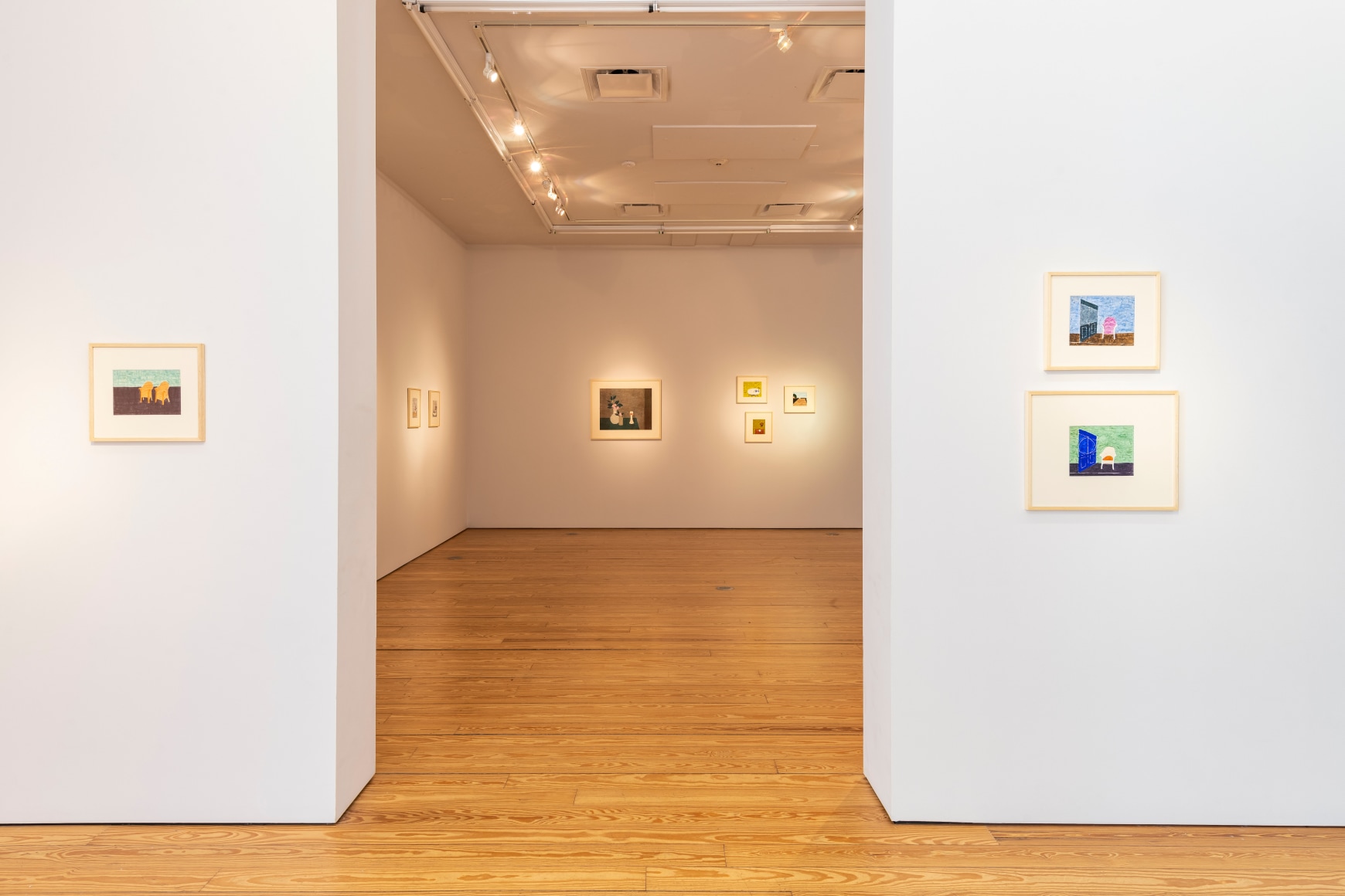 Installation view of&nbsp;Eleonore Koch: Subconscious Contemplation, 2023, Sicardi | Ayers | Bacino. Photo by Anthony Rathbun.