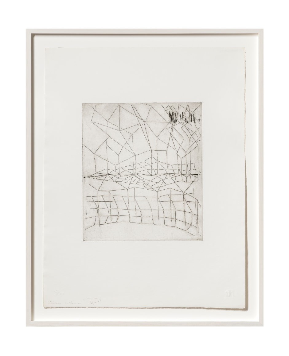 GEGO - Gertrud Goldschmidt, Untitled.&nbsp;Lithograph on paper, 25 &frac12; x 19 &frac12; in. (64.7 x 49.5 cm.)
