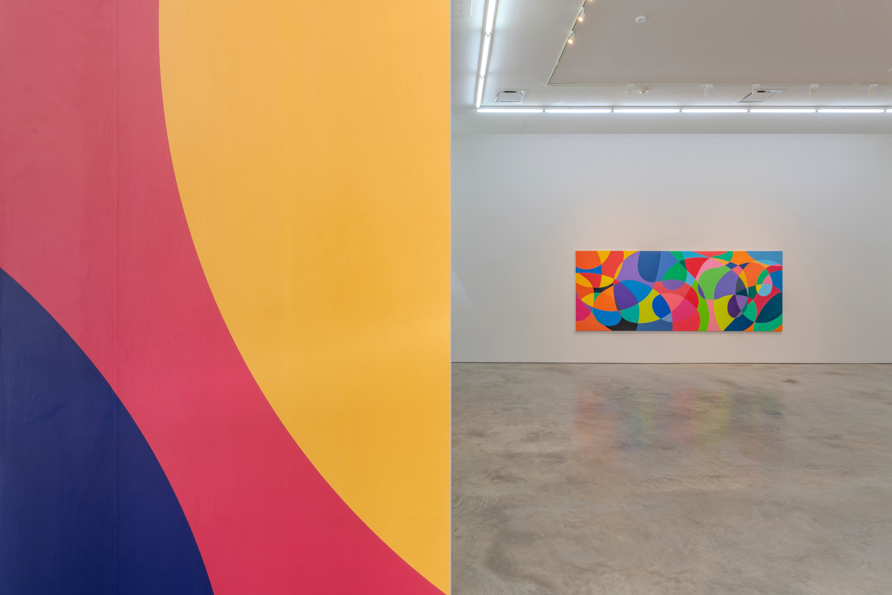 Graciela Hasper: Here Comes the Sun.&nbsp;installation at Sicardi | Ayers | Bacino. Photo by Anthony Rathbun.