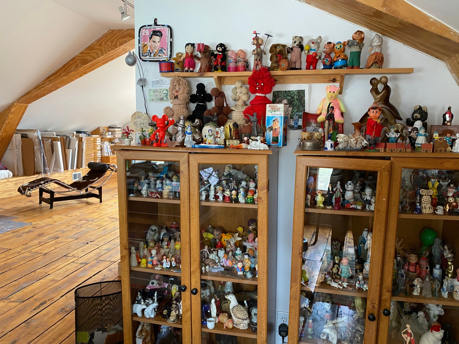 Liliana Porter Studio in Rhinebeck, 2020.