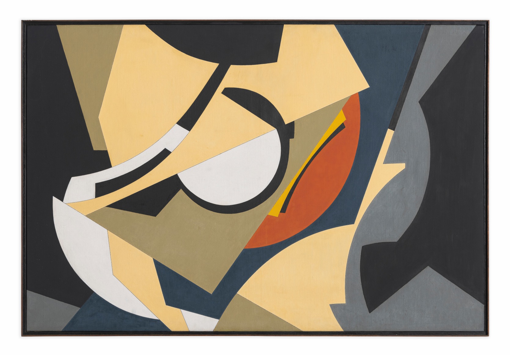 Elsa Gramcko,&nbsp;Untitled, 1958,&nbsp;Oil on canvas,&nbsp;37 x 55.13 inches (94 x 140 cm.)