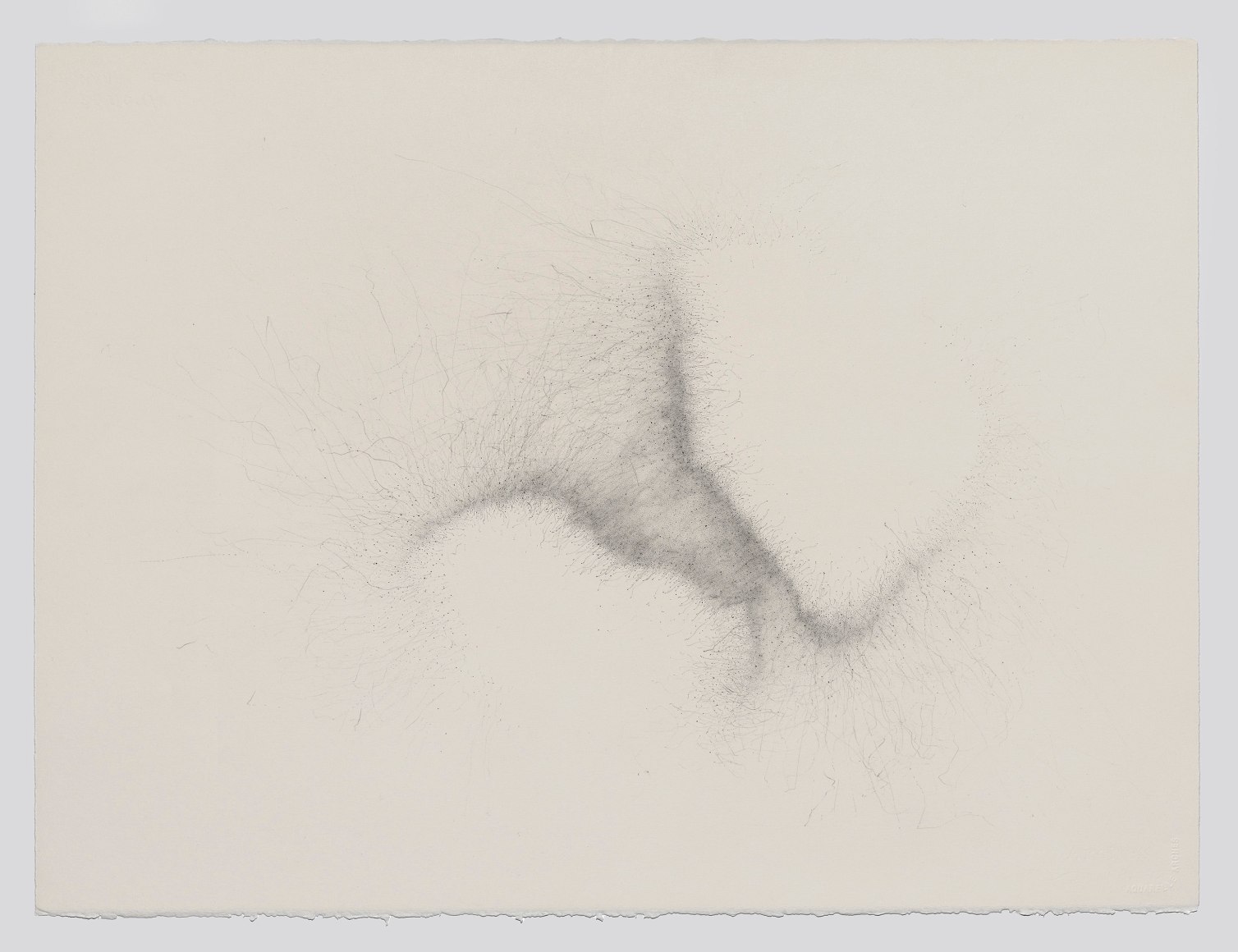 Gustavo D&iacute;az, Untitled, 2021. Graphite on paper, 22 5/8 x 30 1/8 in.