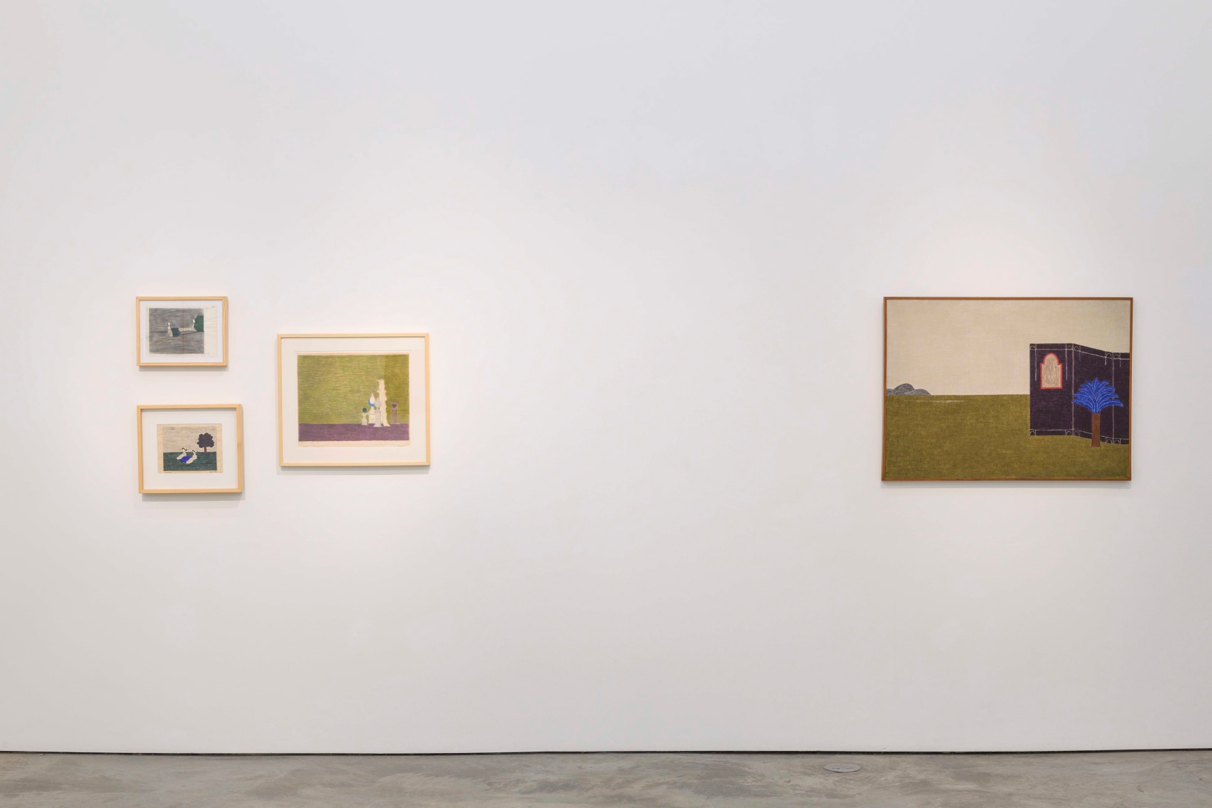 Alfredo Volpi &amp; Eleonore Koch, Installation view