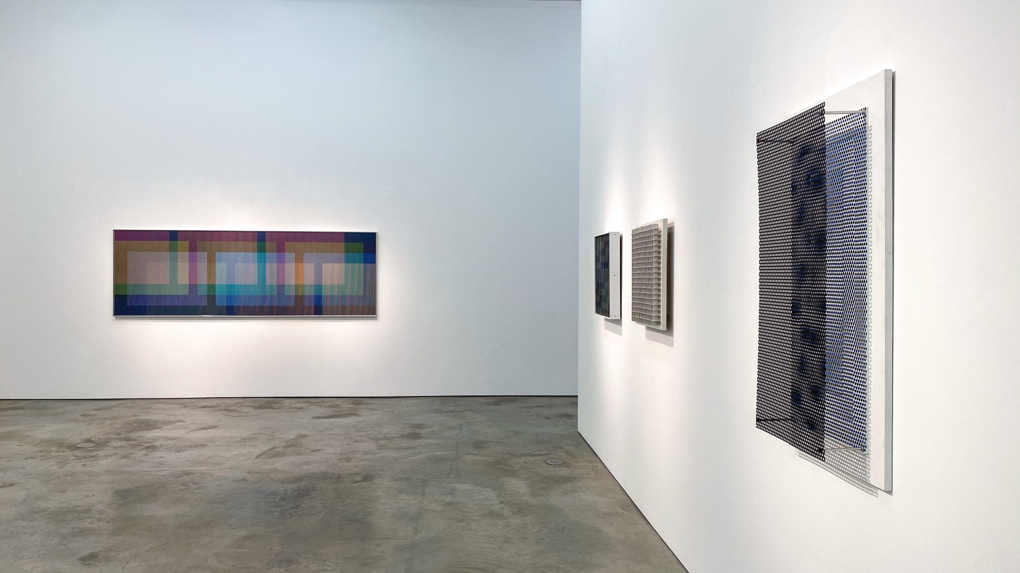 The Grid in Modern Latin American Art exhibition at Sicardi Ayers Bacino, 2020.