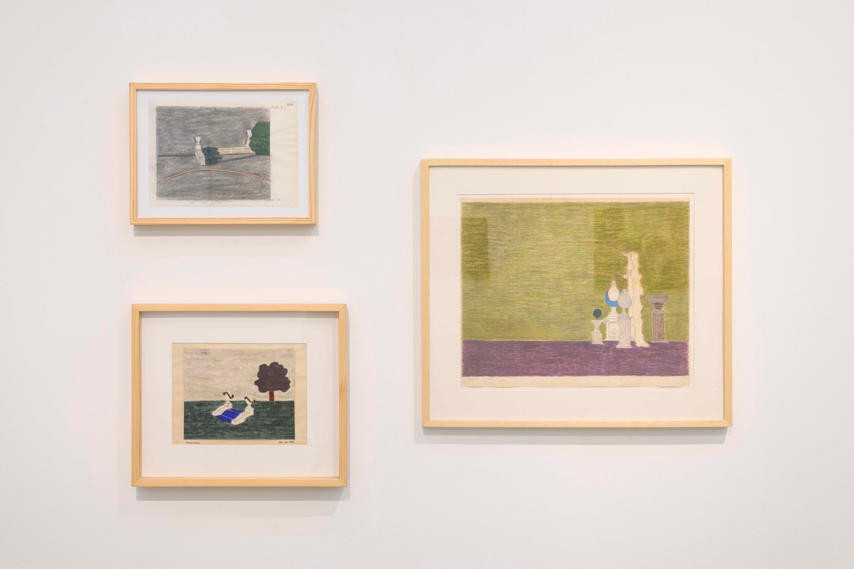 Alfredo Volpi &amp; Eleonore Koch, Installation view