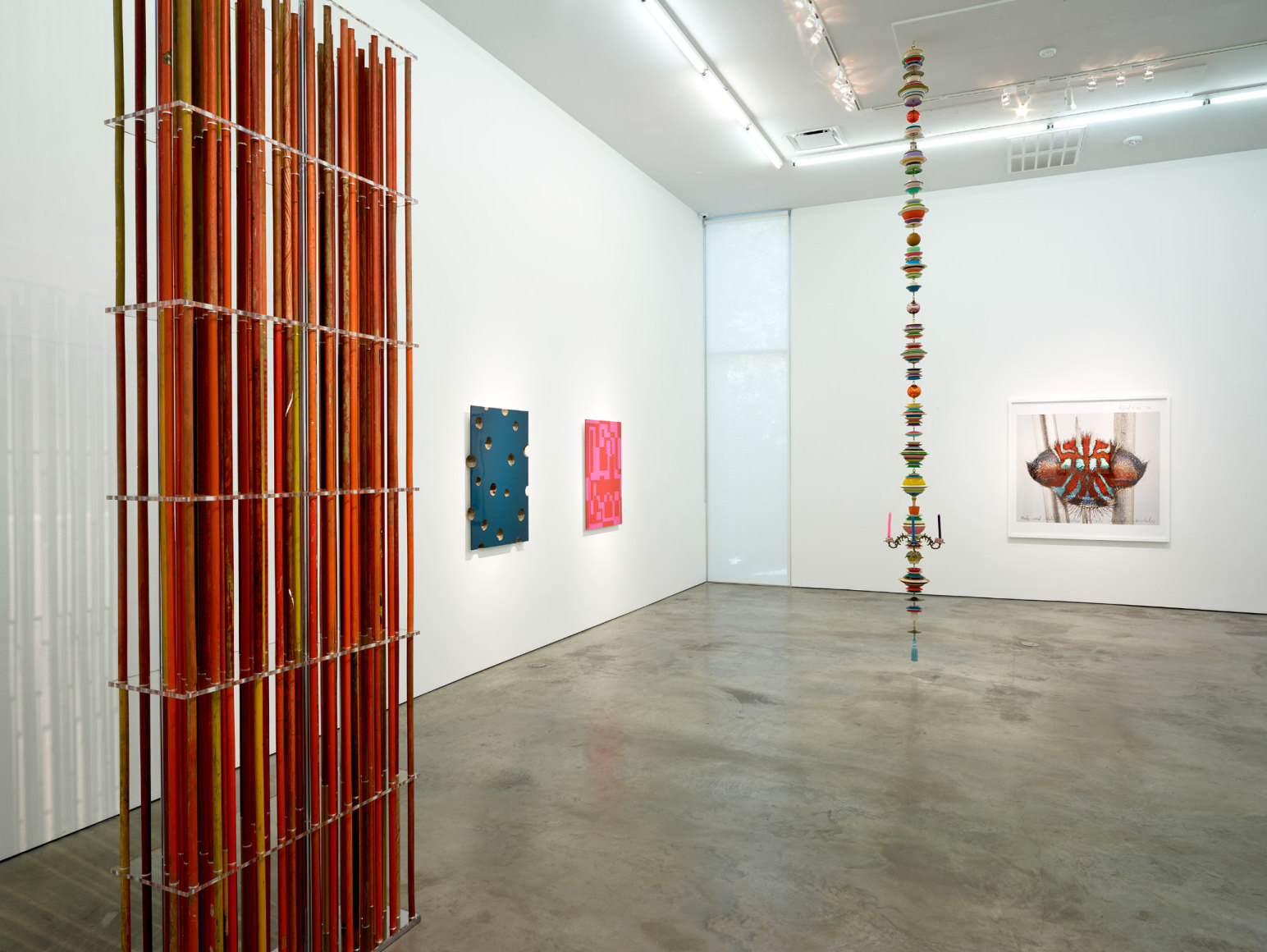 Installation view of Summer Contemporaries at Sicardi | Ayers | Bacino, 2022.