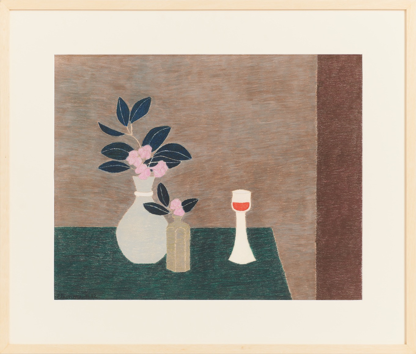 Eleonore Koch,&nbsp;Untitled, 1982. Crayon, graphite and tempera on paper, 20 ⅞ x 26 in. (53 x 66 cm.)