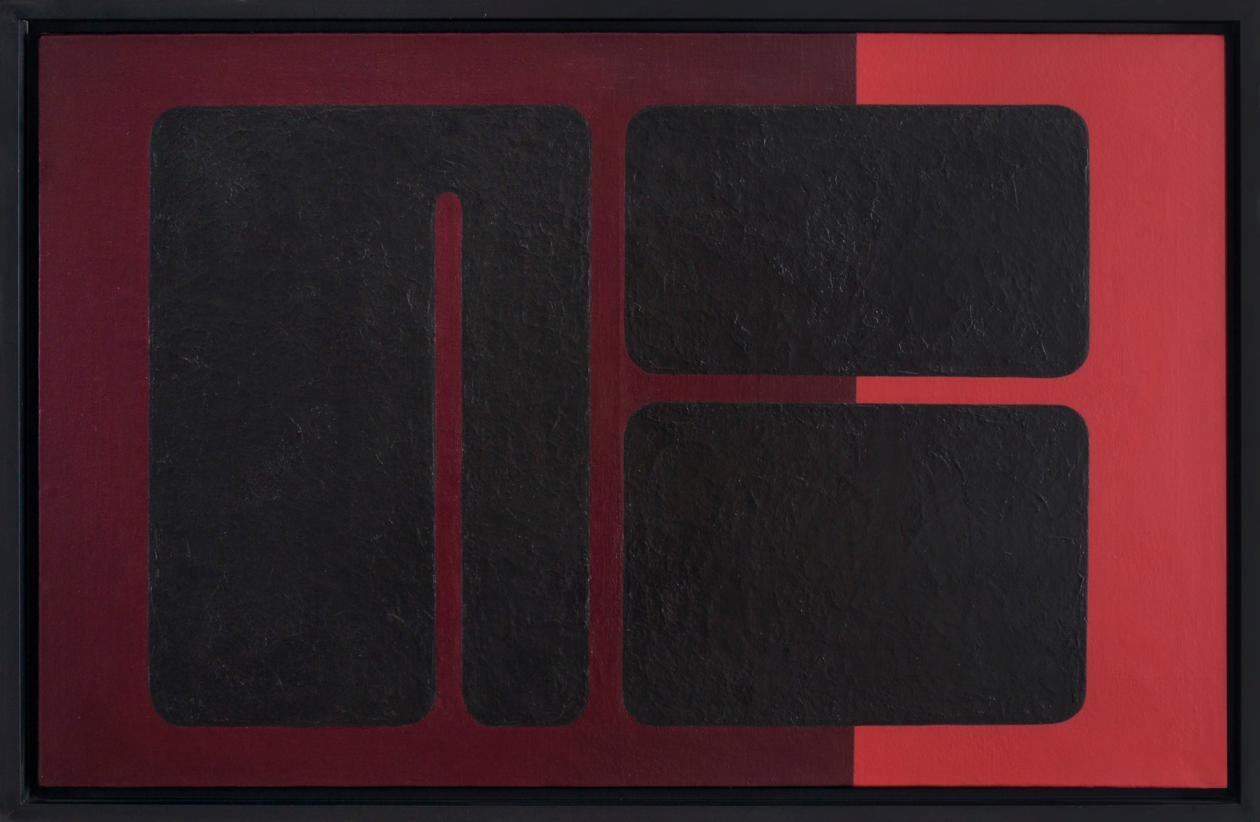 Elsa Gramcko, R-30, 1960, Oil on canvas, 30 3/4 x 47 1/4 in.