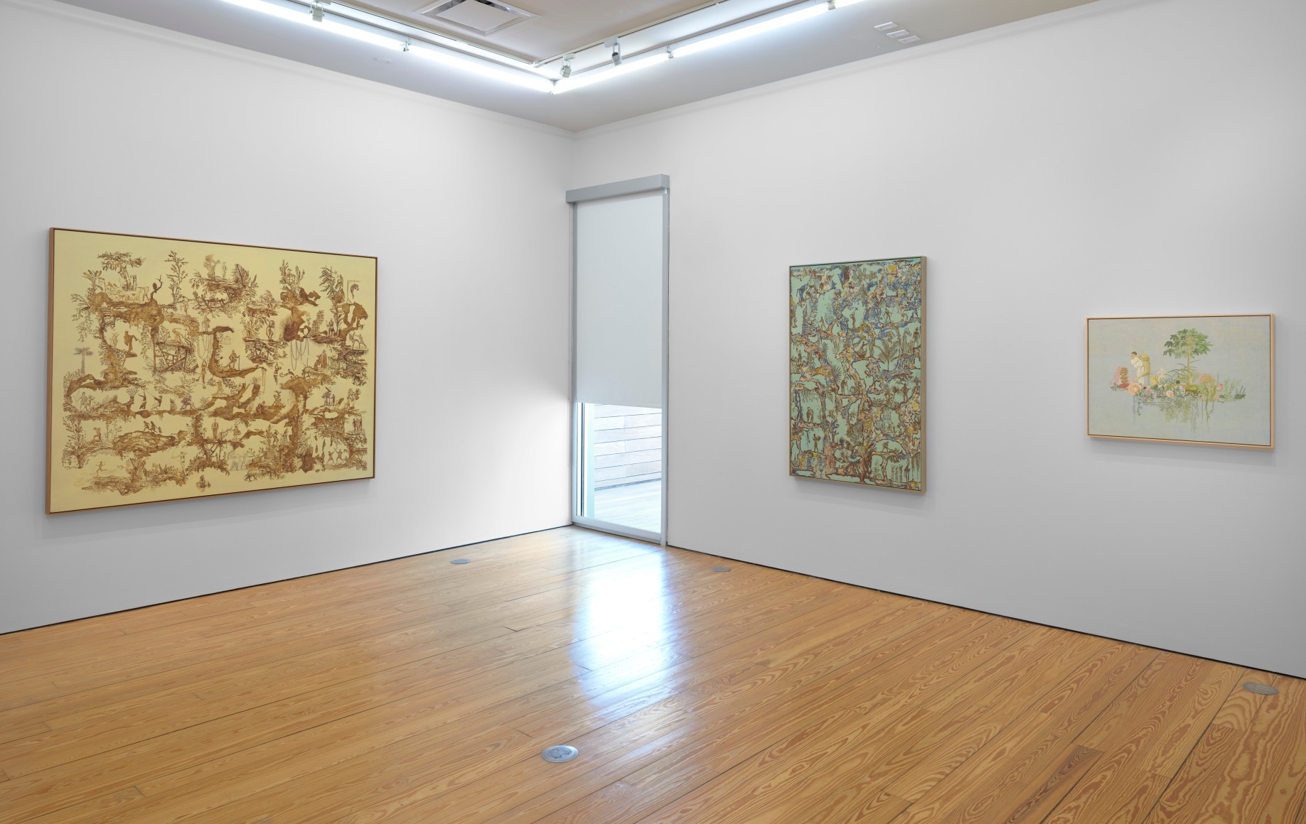 Installation view of Rodrigo Facundo: Shifting Grounds at Sicardi | Ayers | Bacino, 2023.&nbsp;