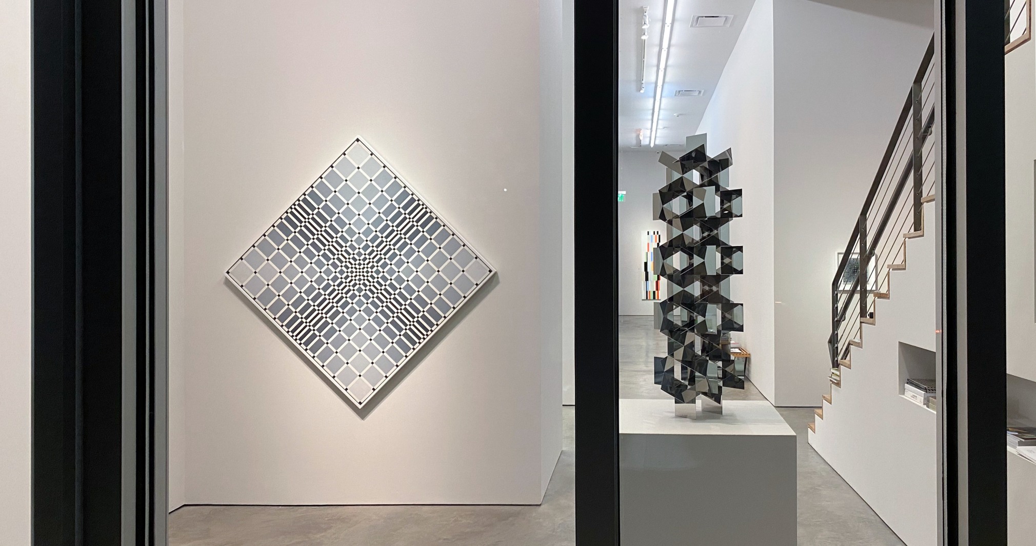 The Grid in Modern Latin American Art exhibition at Sicardi Ayers Bacino, 2020.