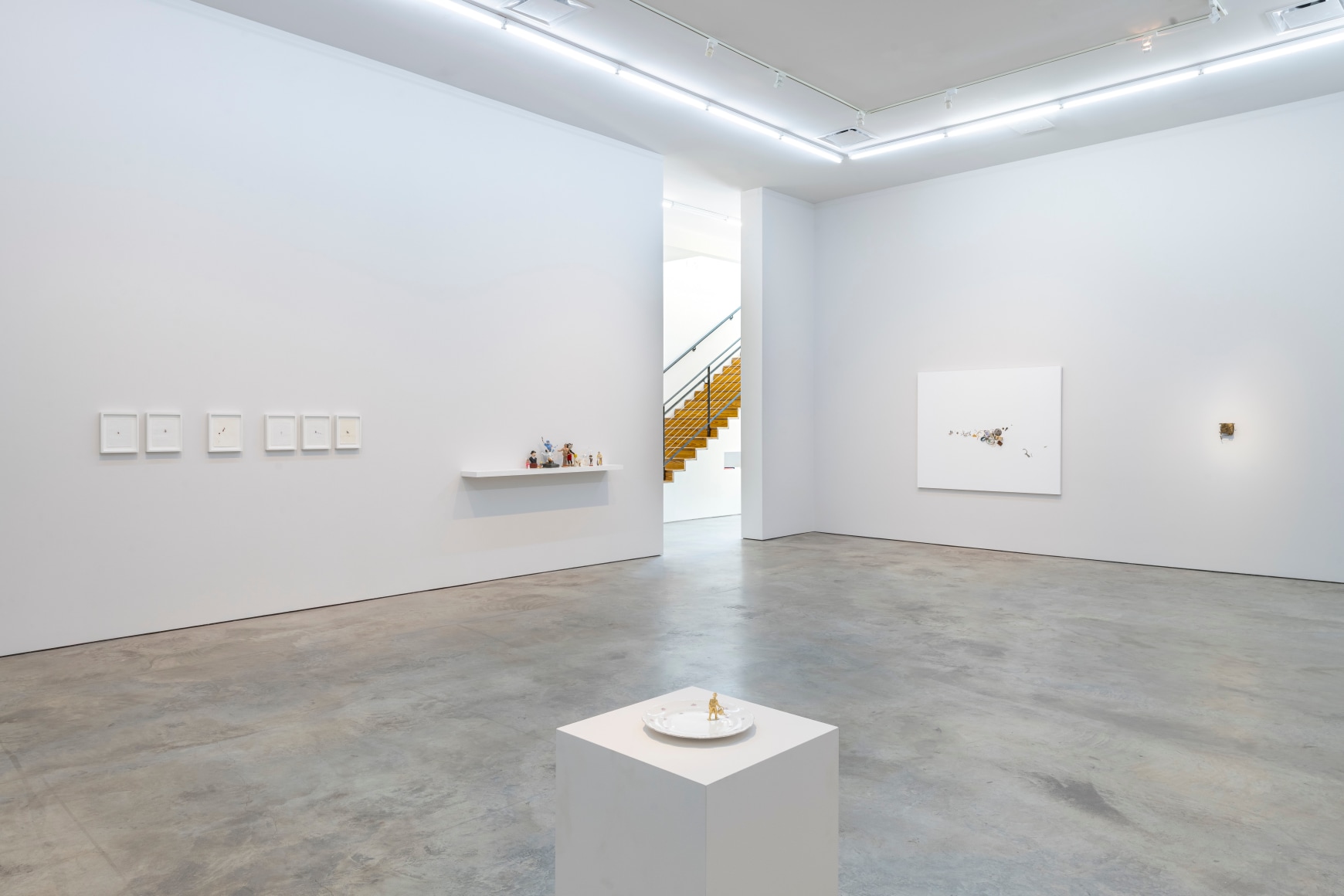 Liliana Porter: The Question of Scale, Installation at Sicardi | Ayers | Bacino, 2024. Photo by Anthony Rathbun.