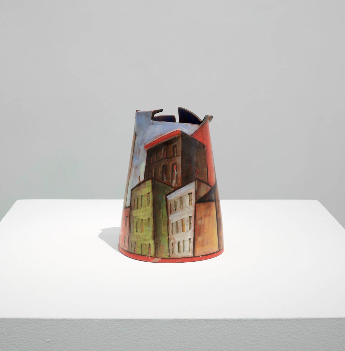 Lidya Buzio, XV, 2007. Painted earthenware, 10 3/4 x 7 in. (27.3 x 17.8 cm.)