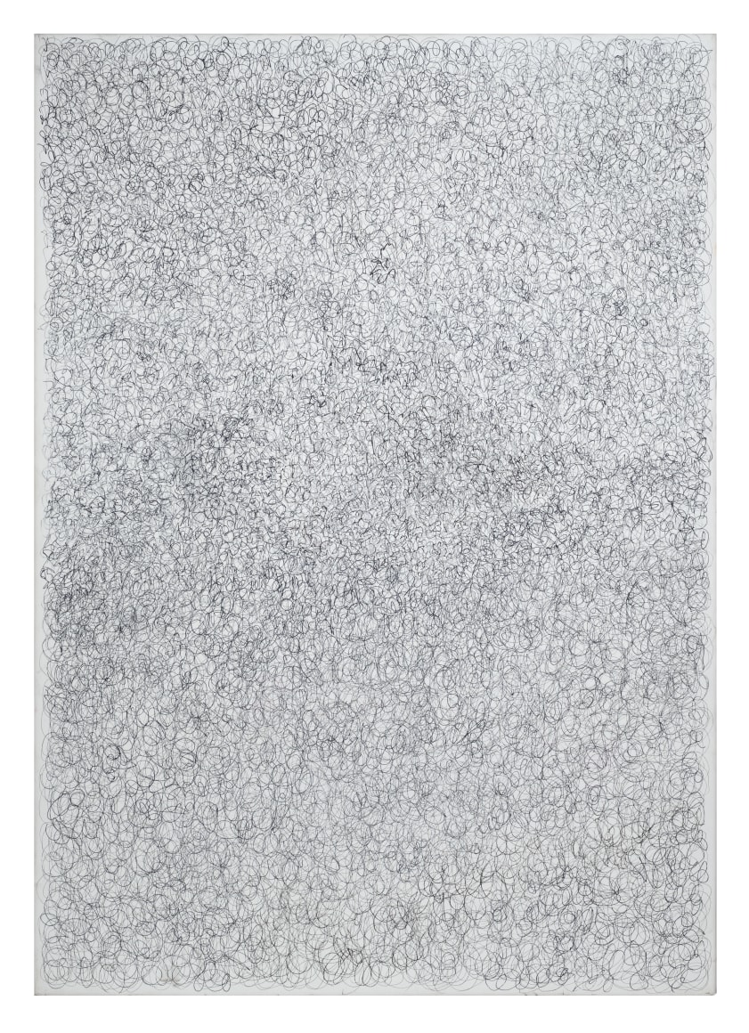 Le&oacute;n Ferrari,&nbsp;Sin T&iacute;tulo, 2009,&nbsp;Drawing, Ink and graphite on canvas,&nbsp;39 3/8 x 27 1/2 in. (100 x 70 cm.)