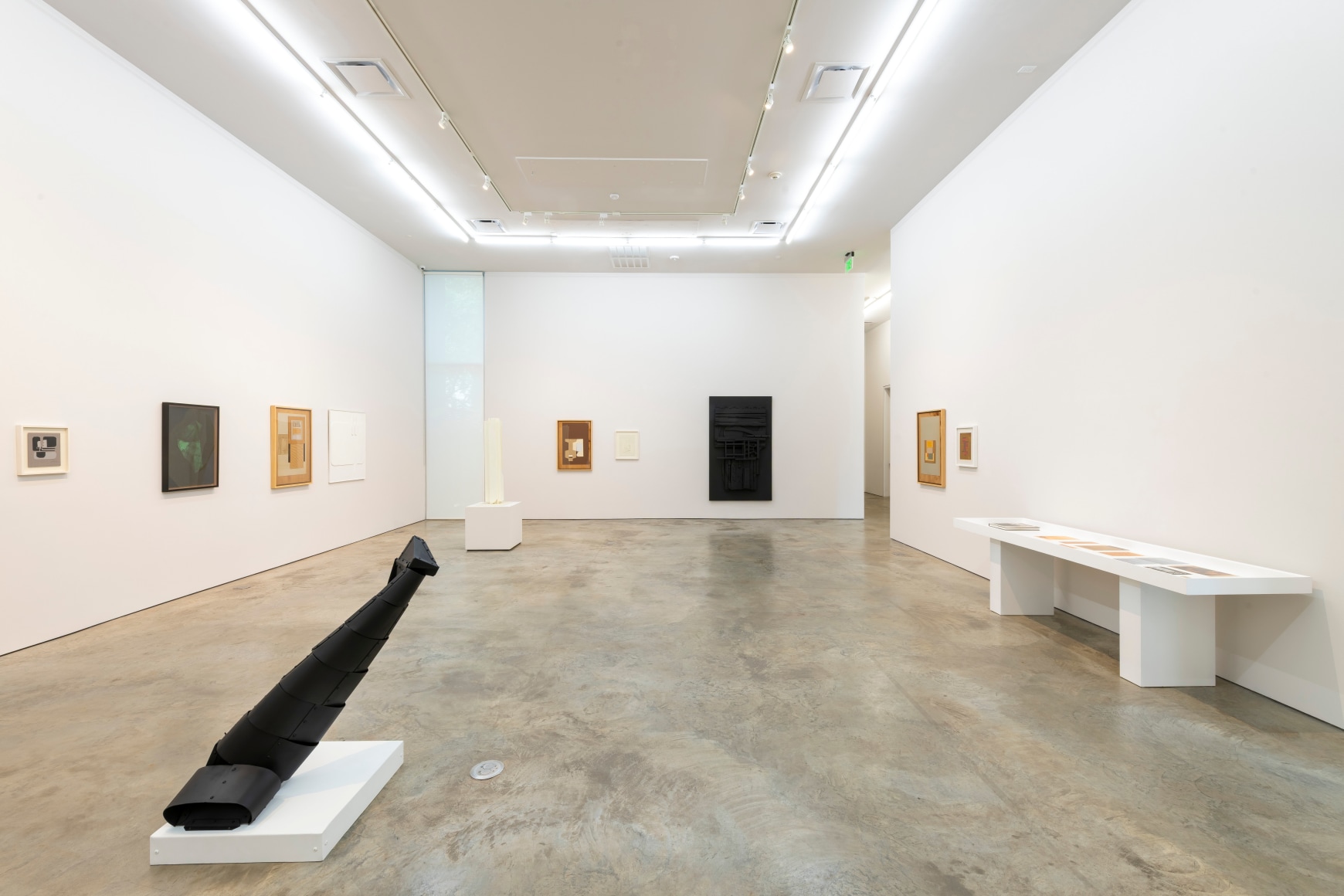 Installation View. New Classicism in Collage: Edgar Negret, Louise Nevelson, Eduardo Ram&iacute;rez Villamizar