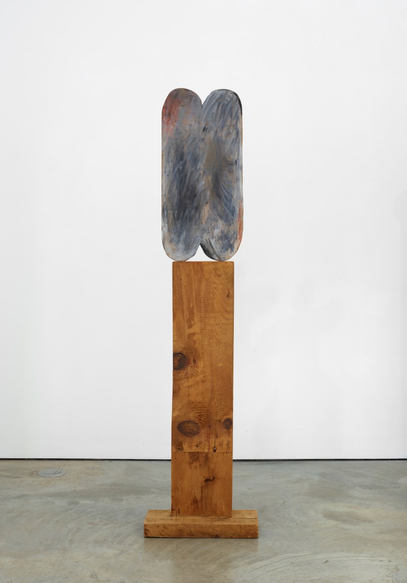 Francisco Matto, Tablas de la Ley, 1979. Oil on Wood, 72 x 15 3/4 x 11 in. (182.9 x 40 x 27.9 cm.)