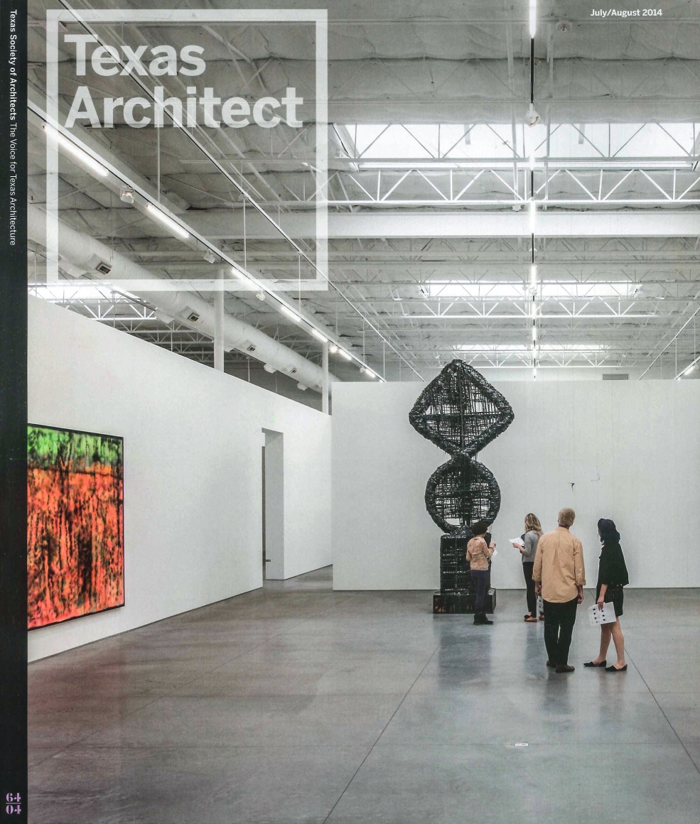 Texas Architect, July/August 2014 Issue.