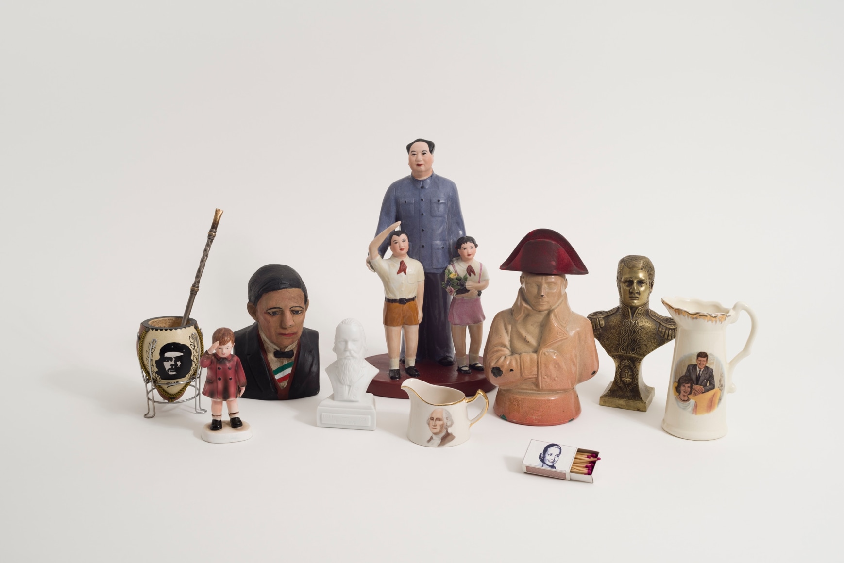 Liliana Porter,&nbsp;Memorabilia, Ed. 2/5 [Edition of 5 + 2AP],&nbsp;2016,&nbsp;Fuji-flex c-print&nbsp;2/5,&nbsp;29 3/4 x 40 in.&nbsp;(75.6 x 101.6 cm.)