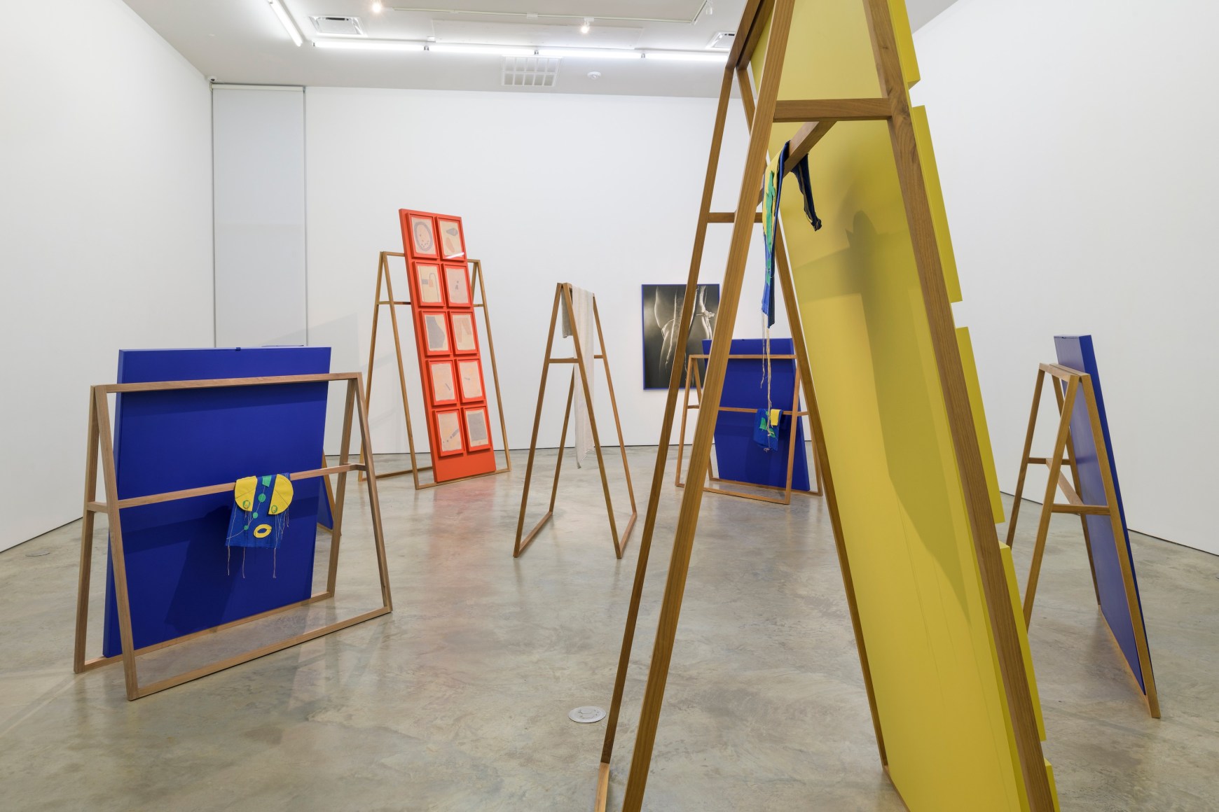 Installation view of Liz Cohen: The Poet&nbsp;at Sicardi | Ayers | Bacino, 2021.