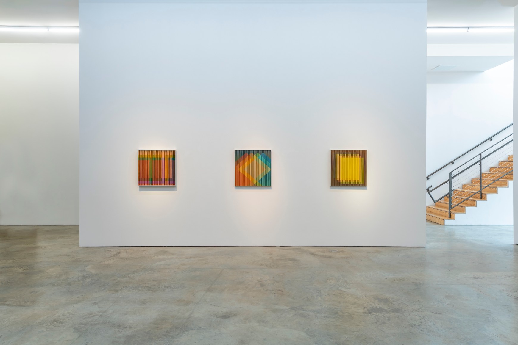 Color and Line, installation at Sicardi | Ayers | Bacino. Photo by Anthony Rathbun.