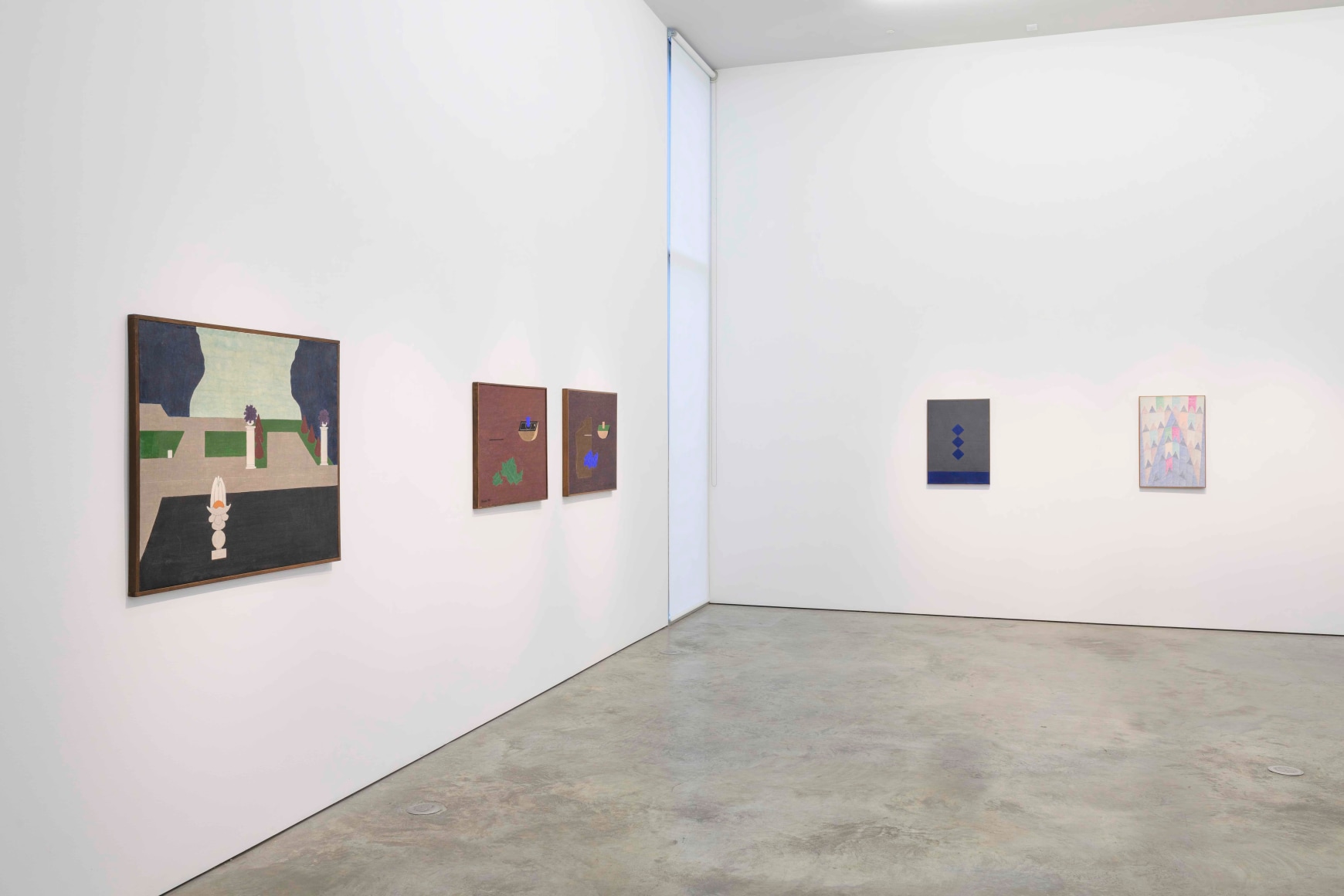 Alfredo Volpi &amp; Eleonore Koch, Installation view
