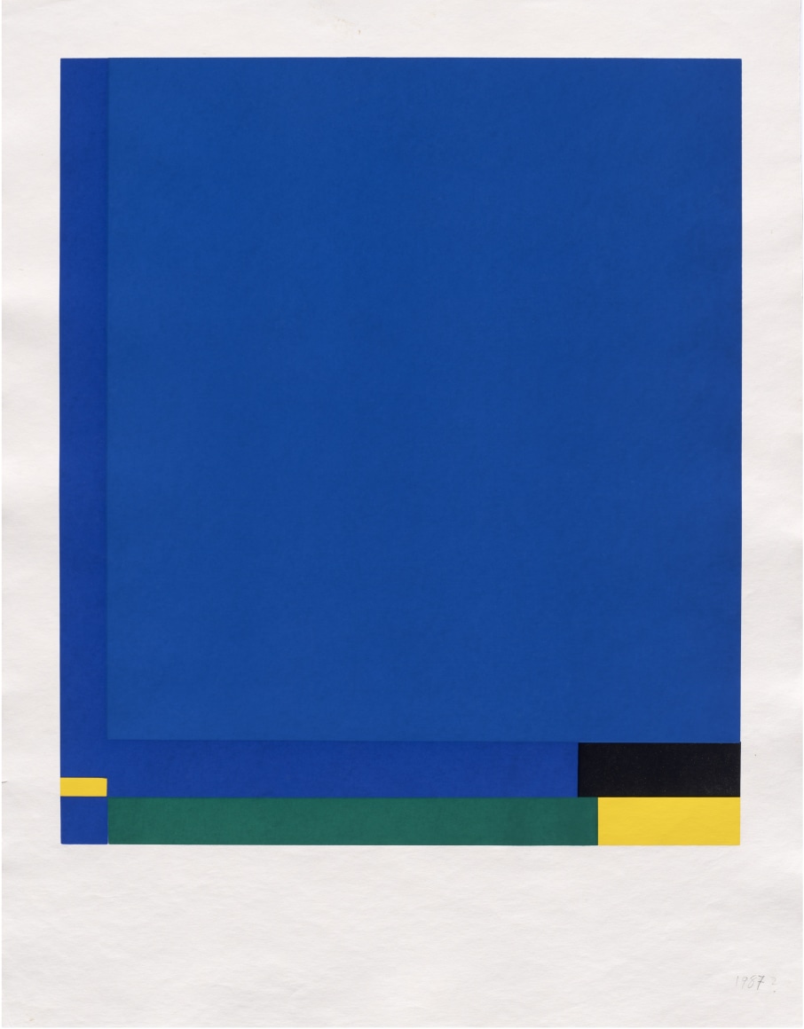 Mercedes Pardo, Untitled, Unknown Edition, 1987. Serigraph on paper, 26 1/8 x 20 1/8 in. (66.2 x 51 cm.)