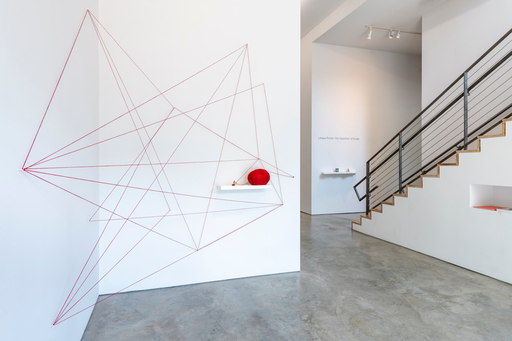 Liliana Porter: The Question of Scale, Installation at Sicardi | Ayers | Bacino, 2024. Photo by Anthony Rathbun.