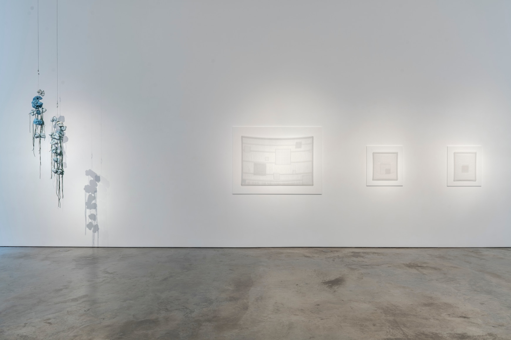 Installation view of Touch Me at Sicardi | Ayers | Bacino, 2023. Photo by Anthony Rathbun.
